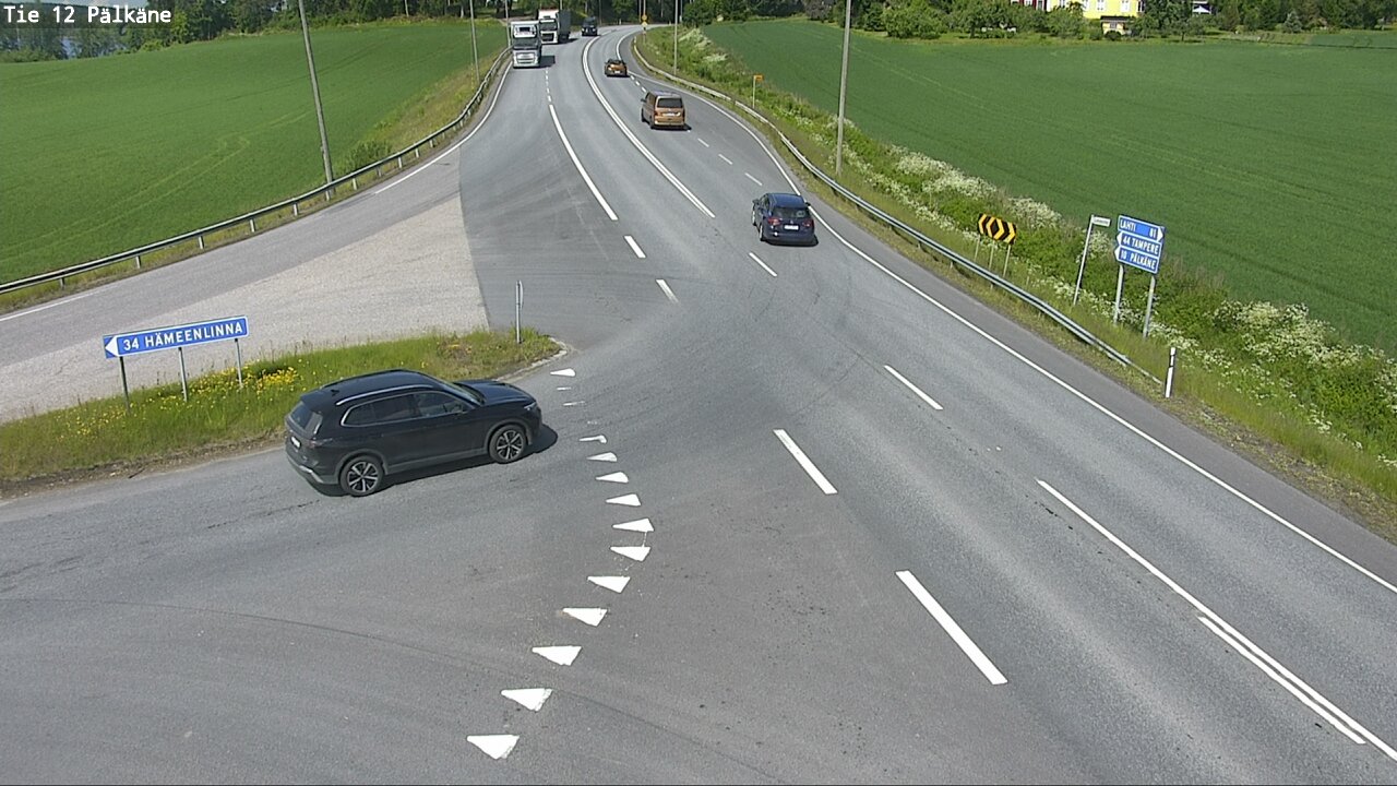 Kelikamerat Kuva Tie 12 Pälkäne, Pälkäne, Pirkanmaa