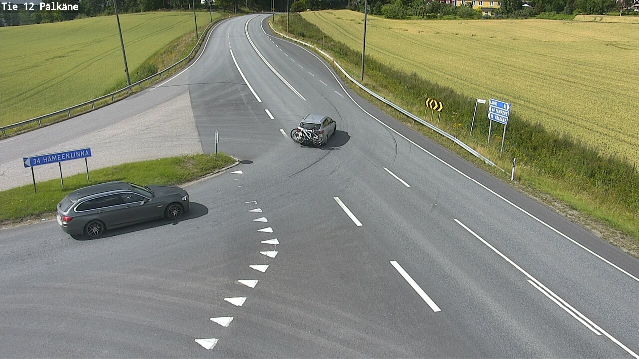 Weather Camera Image Road 12 Pälkäne, Pälkäne, Pirkanmaa