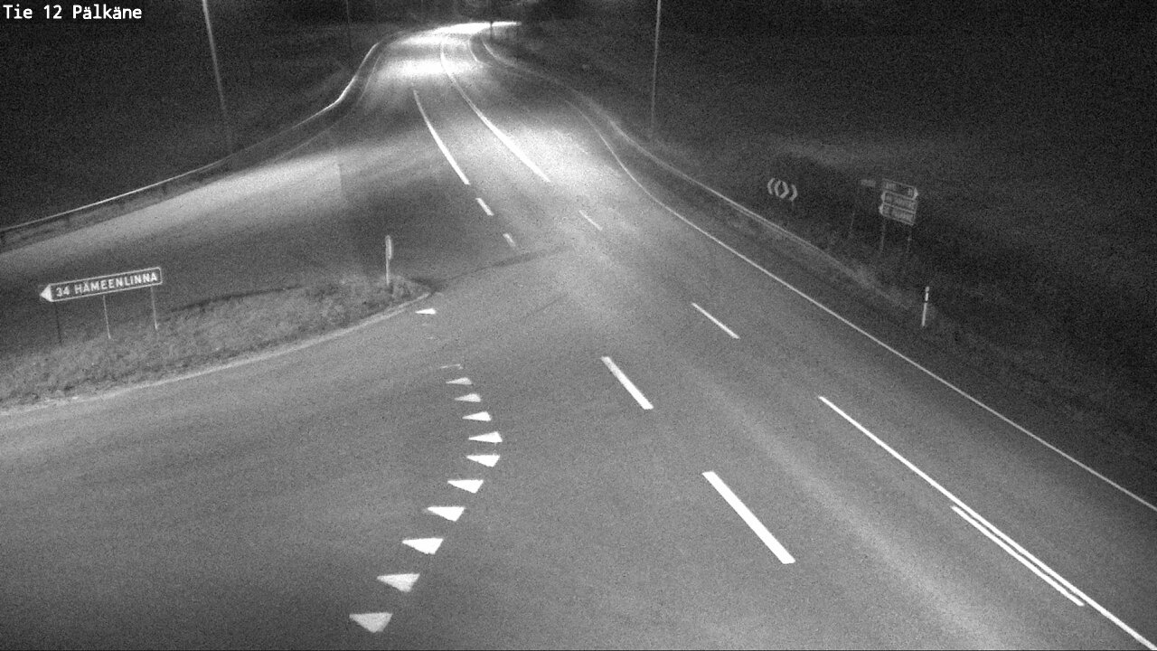 Weather Camera Image Road 12 Pälkäne, Pälkäne, Pirkanmaa
