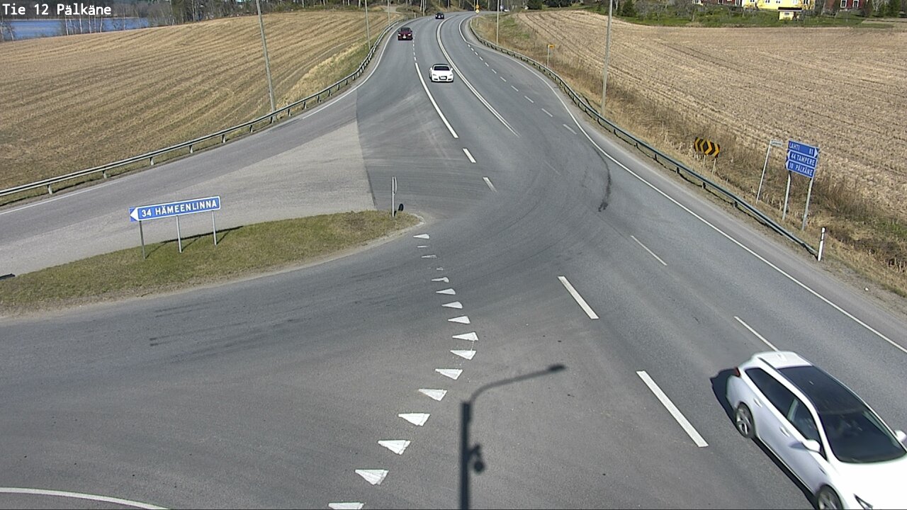 Kelikamerat Kuva Tie 12 Pälkäne, Pälkäne, Pirkanmaa