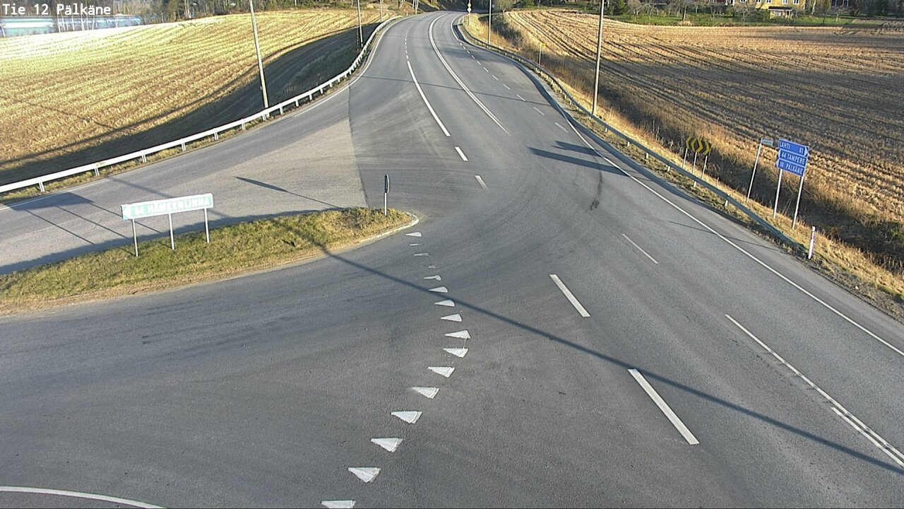 Weather Camera Image Väg 12 Pälkäne, Pälkäne, Pirkanmaa