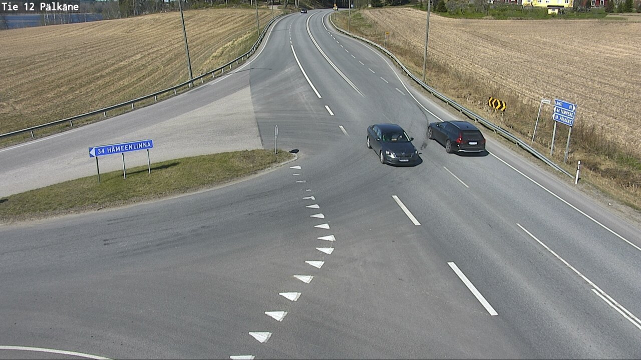 Weather Camera Image Väg 12 Pälkäne, Pälkäne, Pirkanmaa