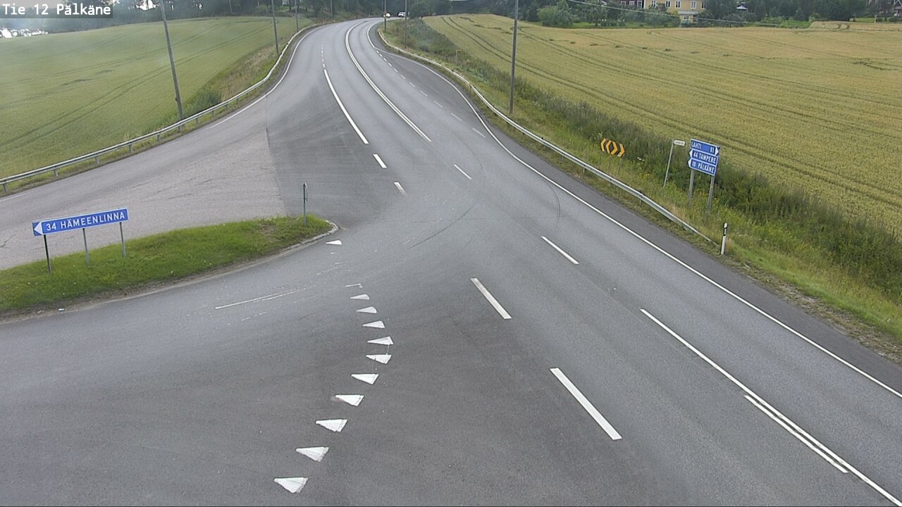 Weather Camera Image Road 12 Pälkäne, Pälkäne, Pirkanmaa