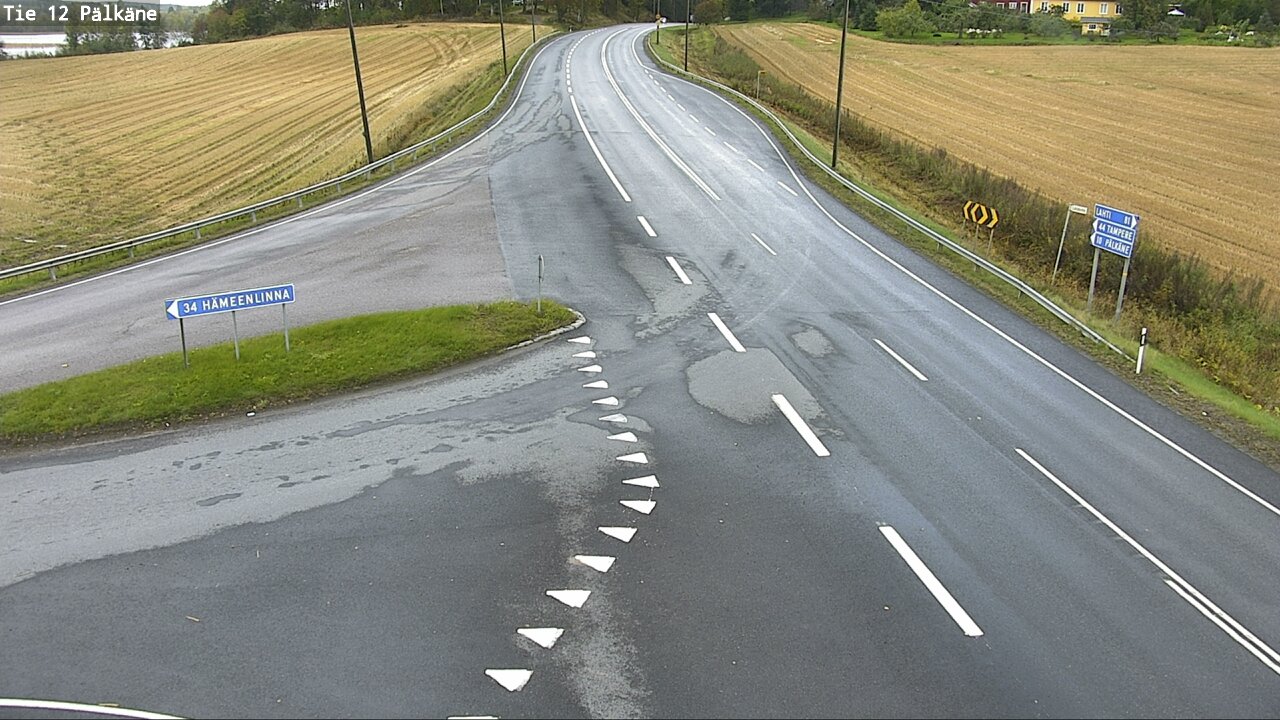 Weather Camera Image Road 12 Pälkäne, Pälkäne, Pirkanmaa