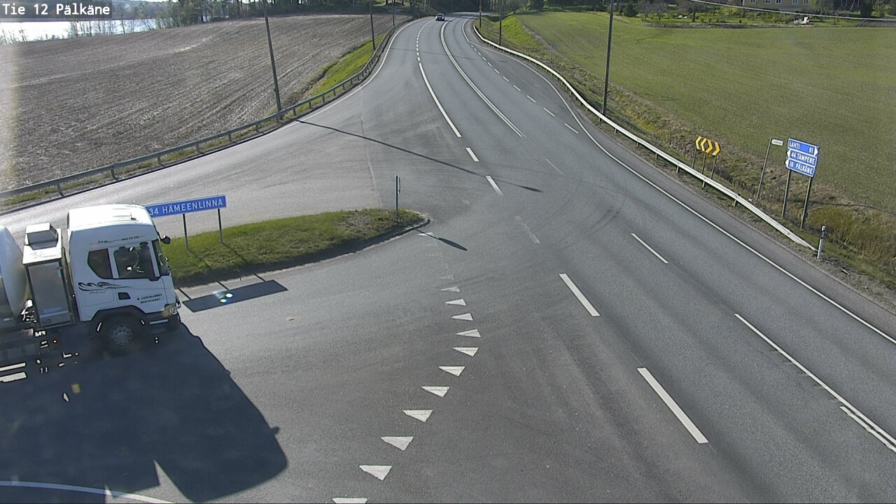 Weather Camera Image Väg 12 Pälkäne, Pälkäne, Pirkanmaa