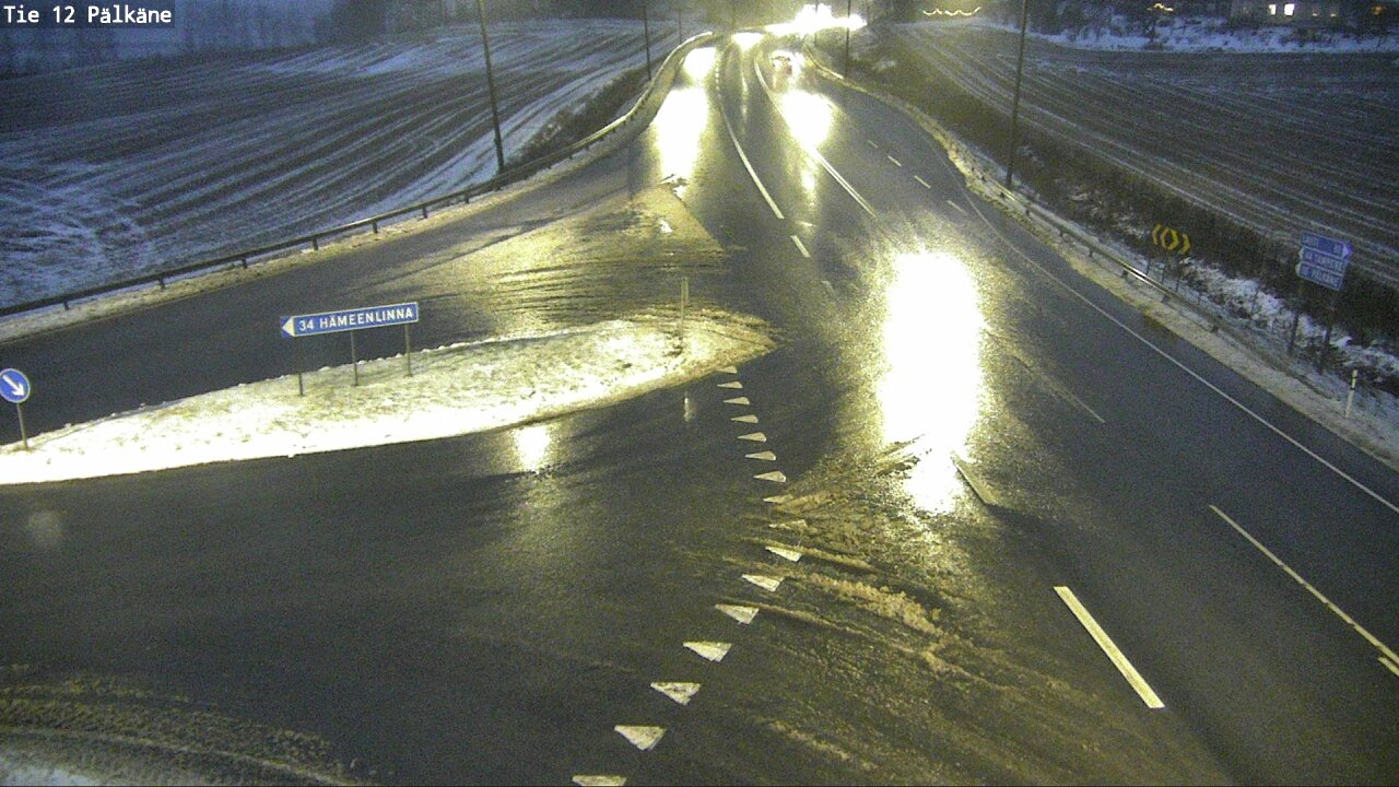 Weather Camera Image Road 12 Pälkäne, Pälkäne, Pirkanmaa