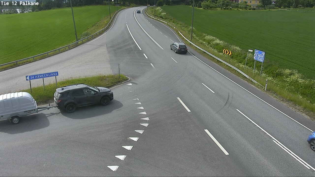 Weather Camera Image Väg 12 Pälkäne, Pälkäne, Pirkanmaa