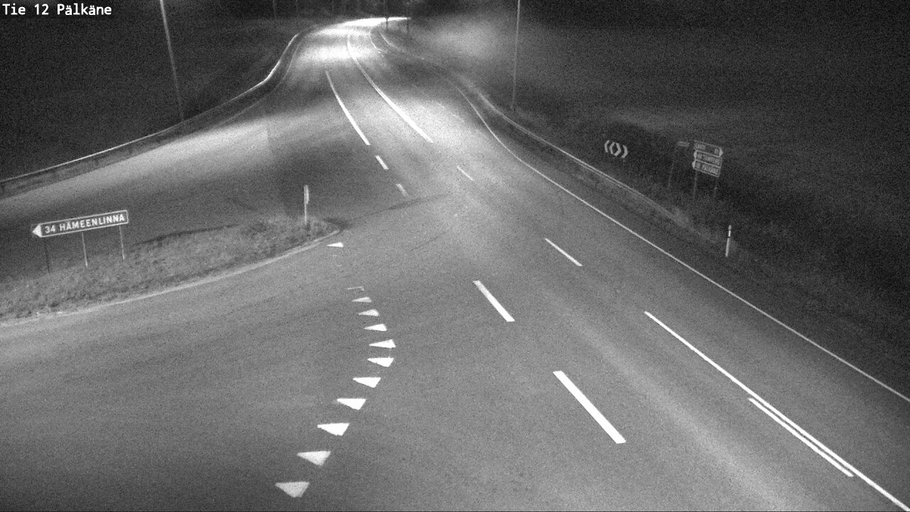 Weather Camera Image Road 12 Pälkäne, Pälkäne, Pirkanmaa