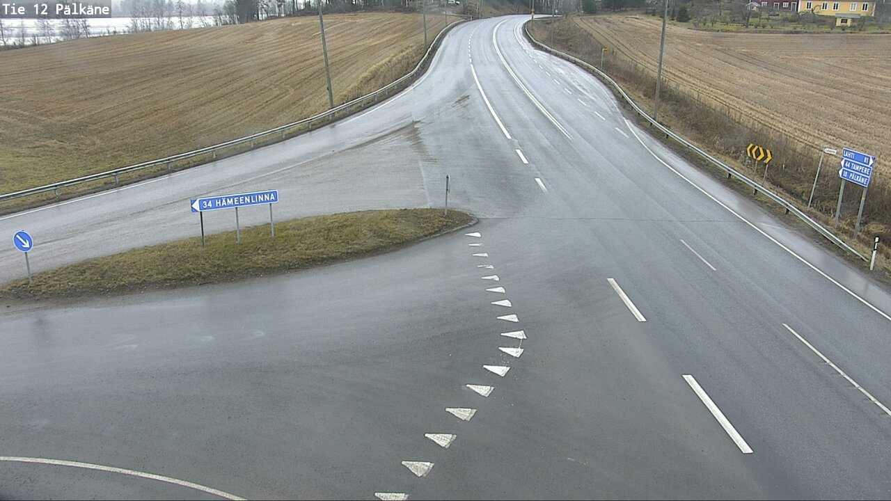Weather Camera Image Väg 12 Pälkäne, Pälkäne, Pirkanmaa