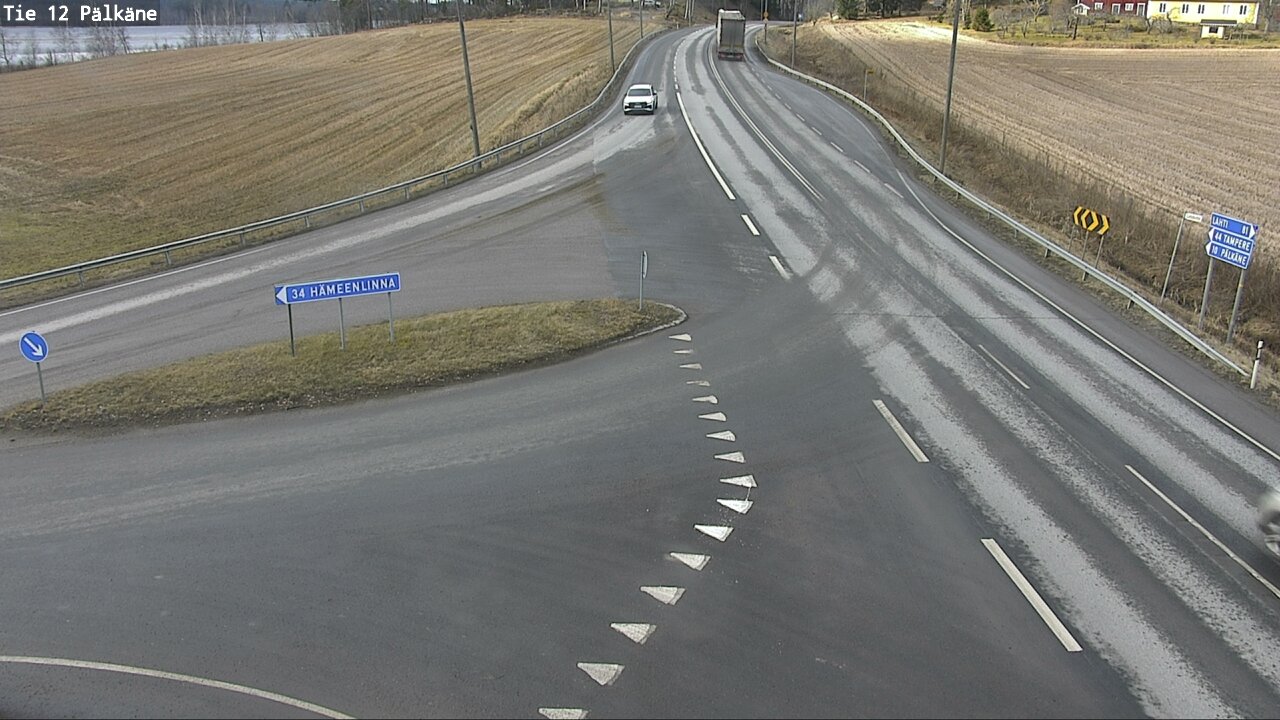 Weather Camera Image Road 12 Pälkäne, Pälkäne, Pirkanmaa