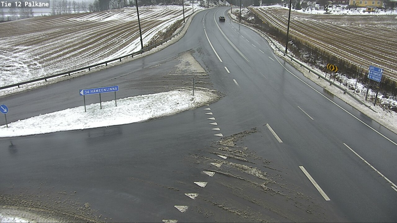 Weather Camera Image Road 12 Pälkäne, Pälkäne, Pirkanmaa