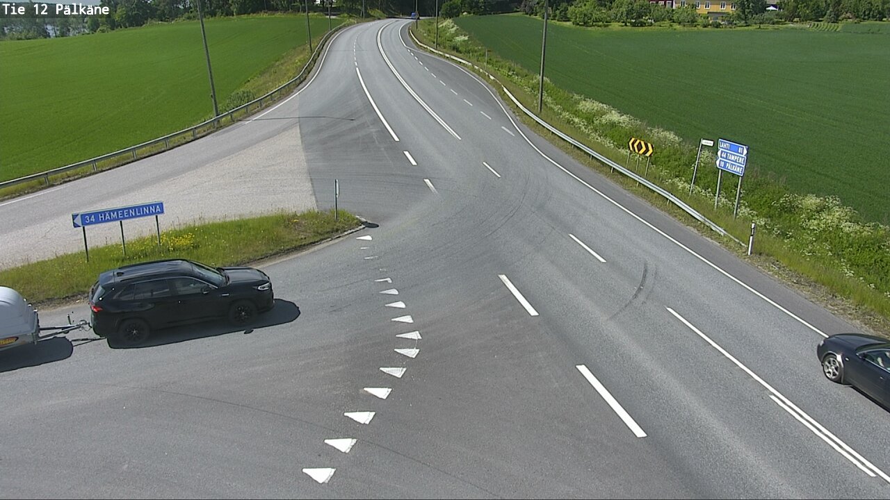 Weather Camera Image Väg 12 Pälkäne, Pälkäne, Pirkanmaa