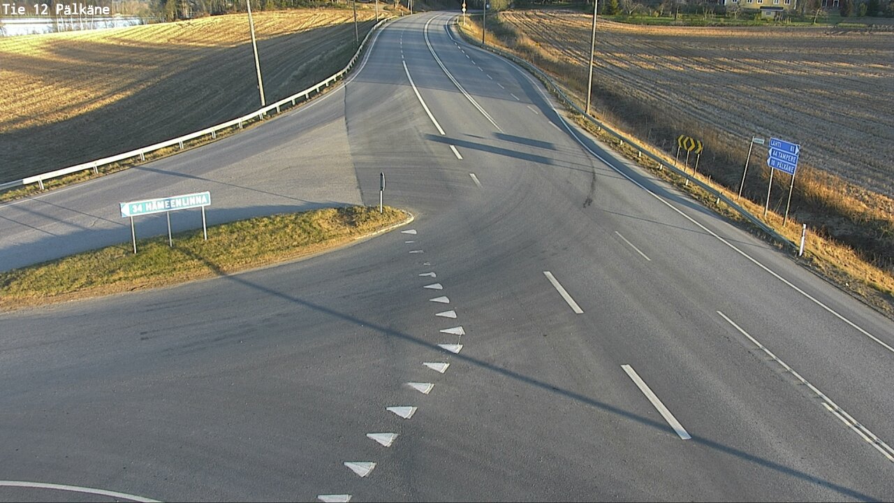 Weather Camera Image Väg 12 Pälkäne, Pälkäne, Pirkanmaa
