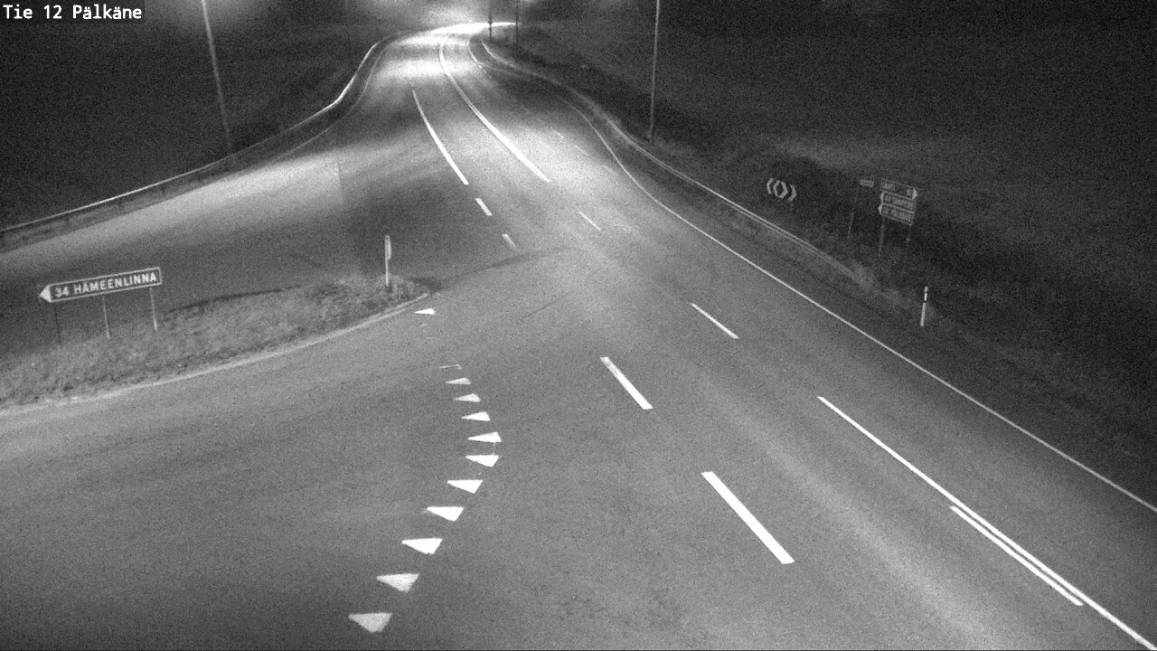 Weather Camera Image Road 12 Pälkäne, Pälkäne, Pirkanmaa