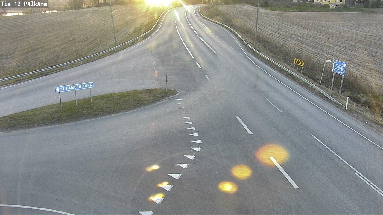 Kelikamerat Kuva Tie 12 Pälkäne, Pälkäne, Pirkanmaa