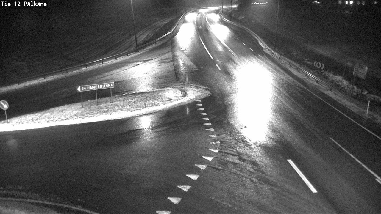 Weather Camera Image Road 12 Pälkäne, Pälkäne, Pirkanmaa