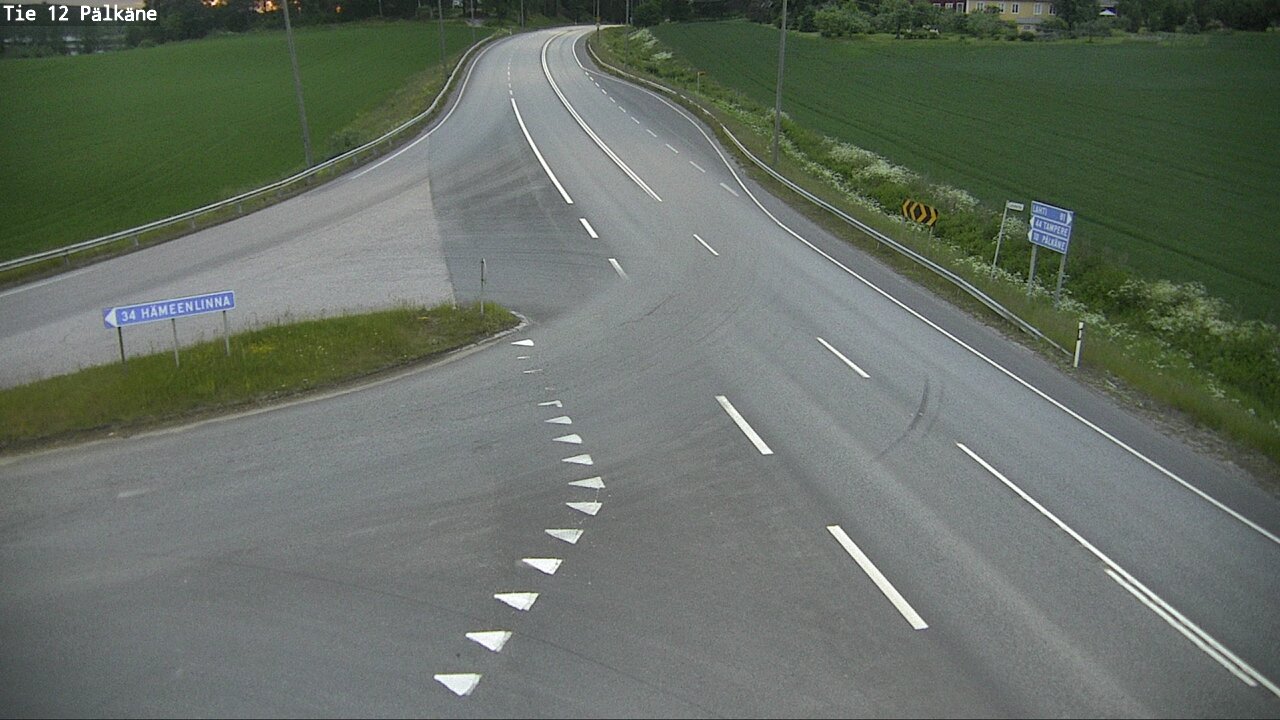 Weather Camera Image Väg 12 Pälkäne, Pälkäne, Pirkanmaa