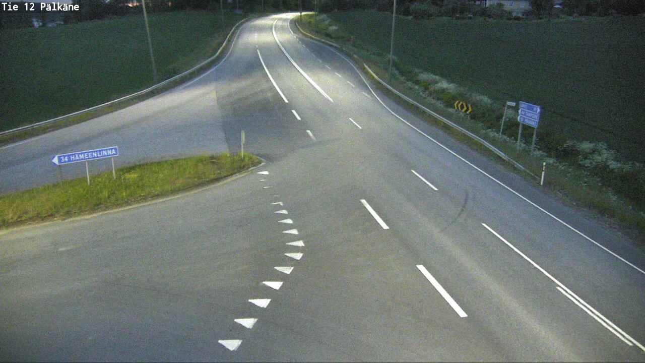 Weather Camera Image Väg 12 Pälkäne, Pälkäne, Pirkanmaa