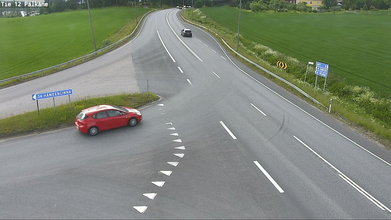 Weather Camera Image Väg 12 Pälkäne, Pälkäne, Pirkanmaa