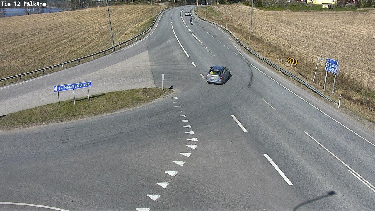 Kelikamerat Kuva Tie 12 Pälkäne, Pälkäne, Pirkanmaa