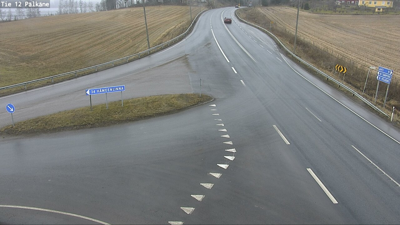 Weather Camera Image Väg 12 Pälkäne, Pälkäne, Pirkanmaa