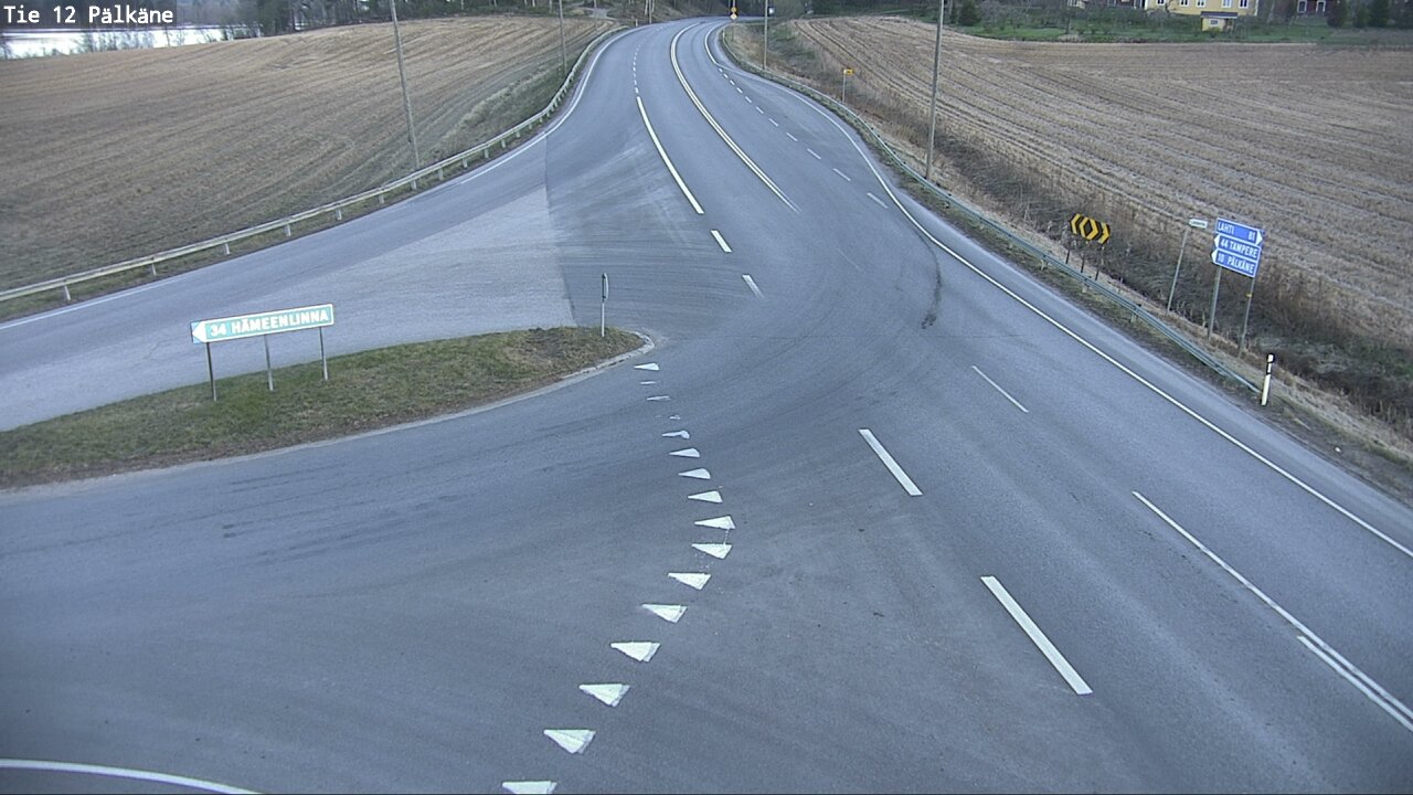 Weather Camera Image Road 12 Pälkäne, Pälkäne, Pirkanmaa
