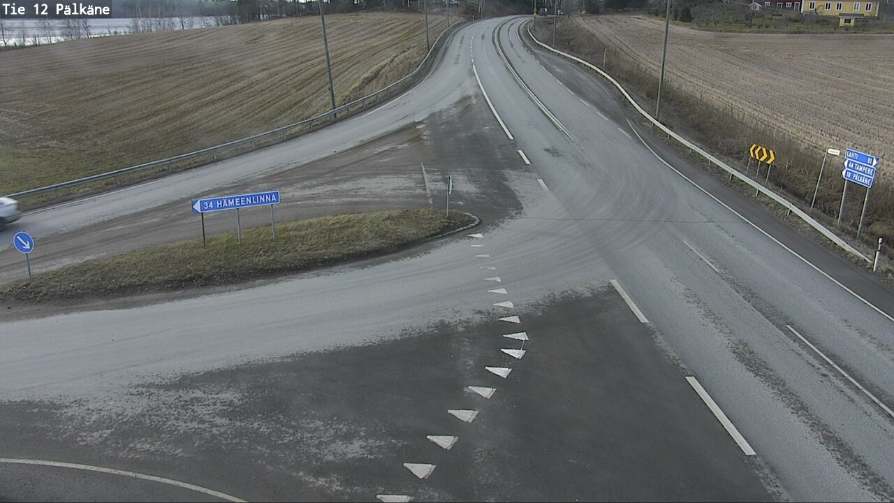 Weather Camera Image Road 12 Pälkäne, Pälkäne, Pirkanmaa