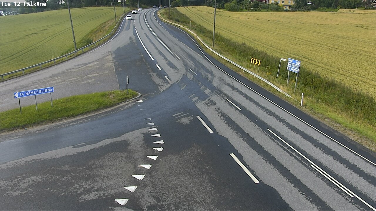 Weather Camera Image Road 12 Pälkäne, Pälkäne, Pirkanmaa