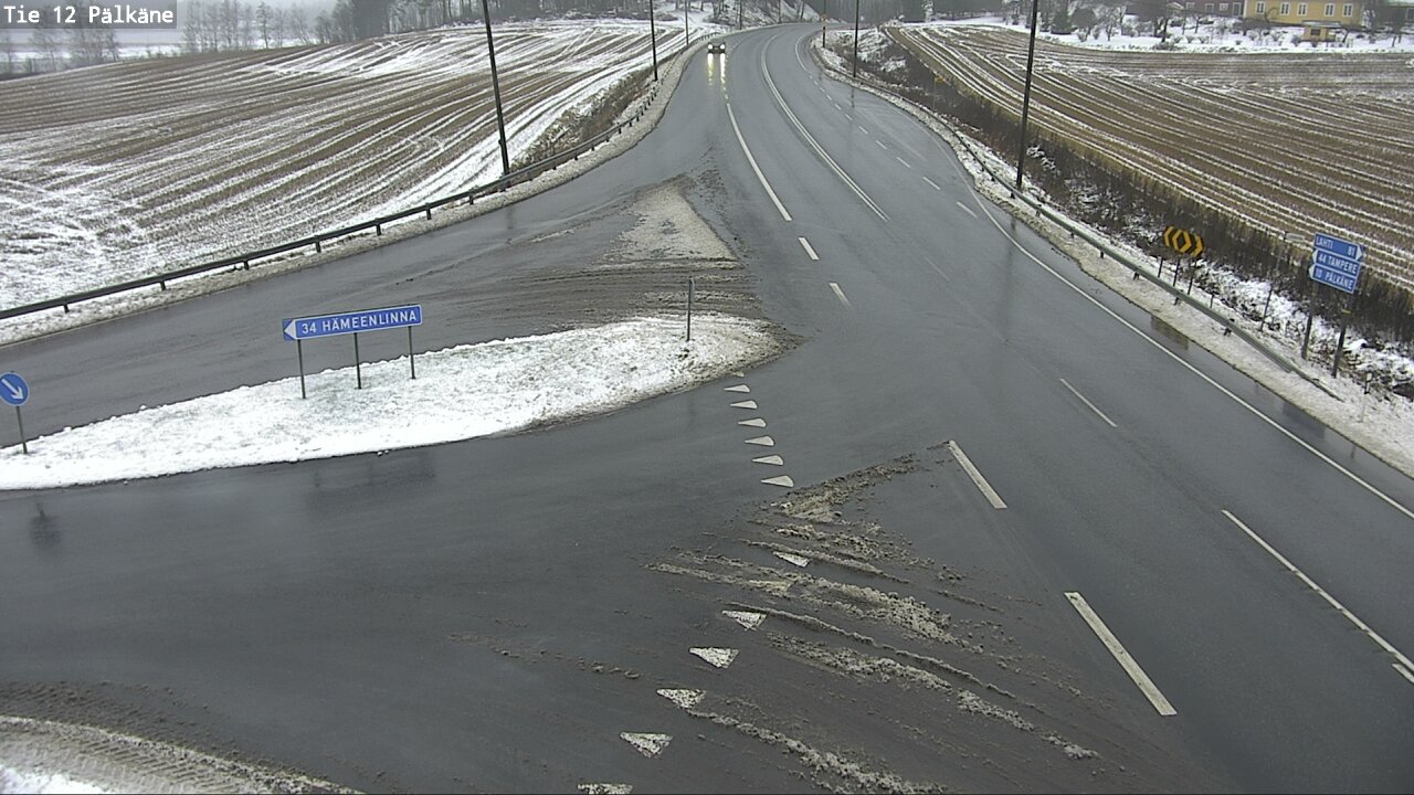 Weather Camera Image Road 12 Pälkäne, Pälkäne, Pirkanmaa