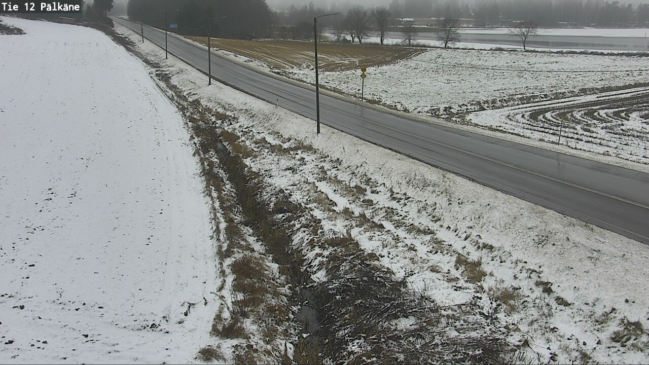 Weather Camera Image Road 12 Pälkäne, Pälkäne, Pirkanmaa