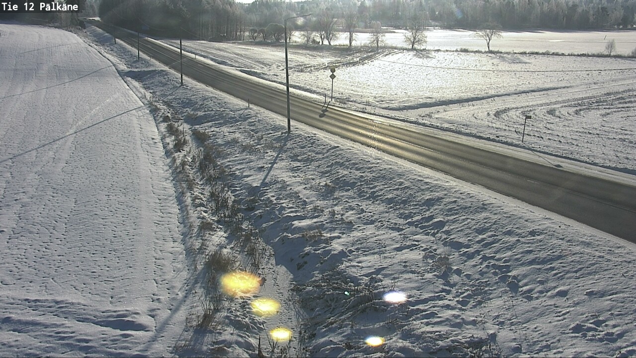 Weather Camera Image Road 12 Pälkäne, Pälkäne, Pirkanmaa