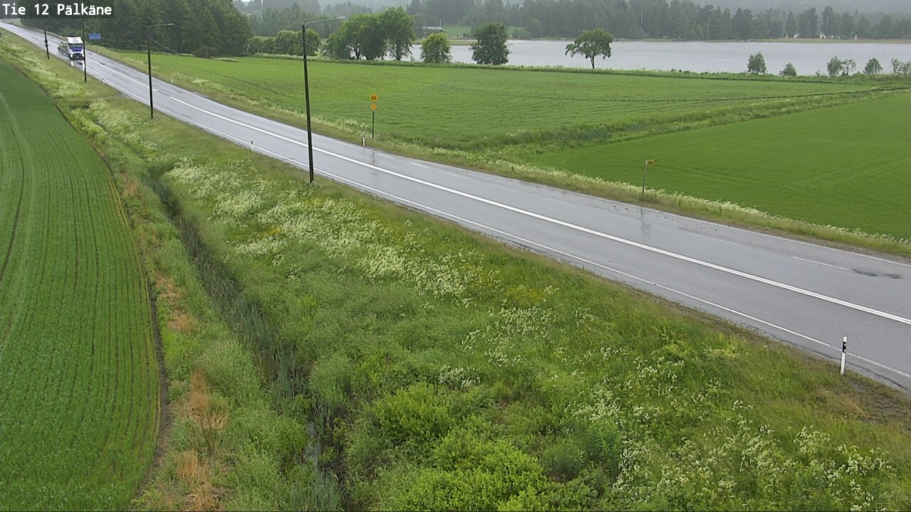 Weather Camera Image Väg 12 Pälkäne, Pälkäne, Pirkanmaa