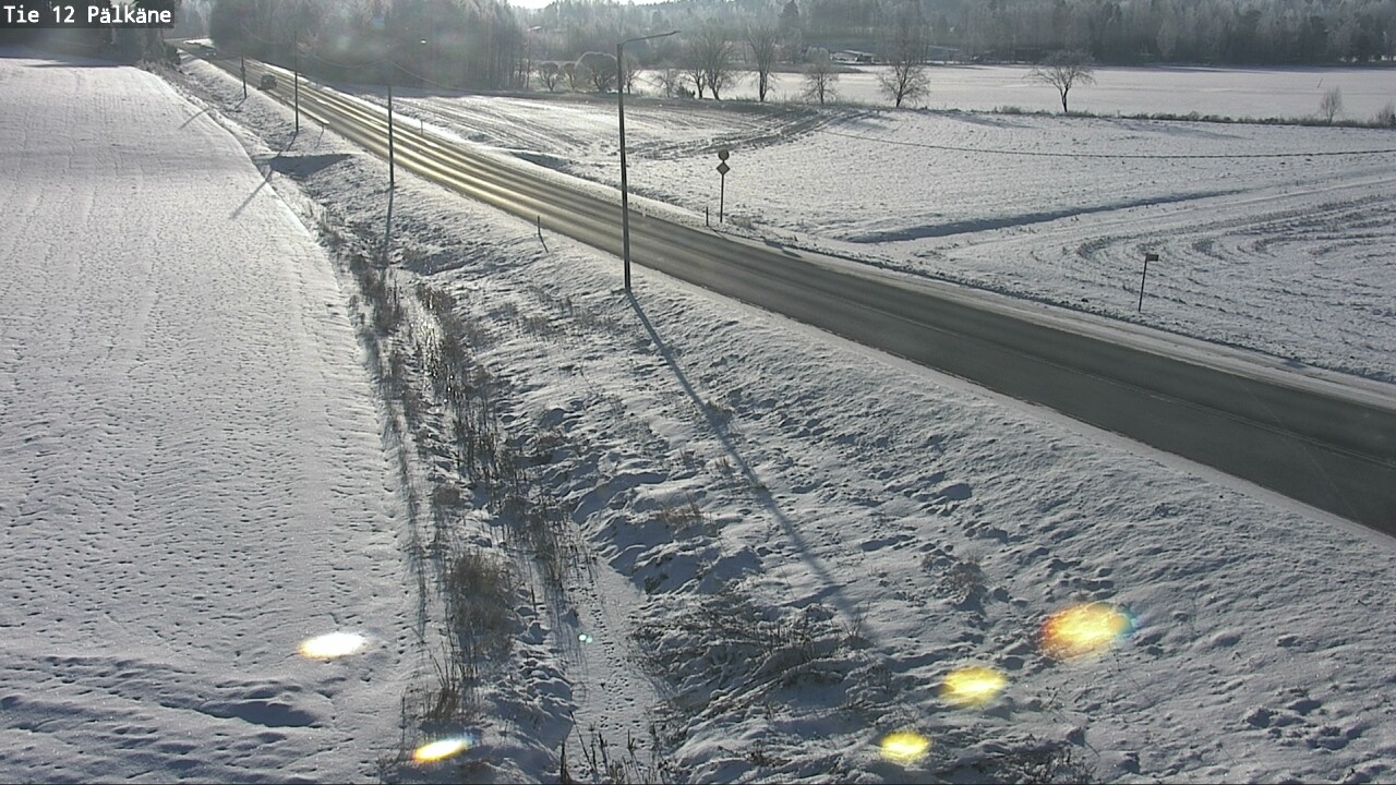 Weather Camera Image Väg 12 Pälkäne, Pälkäne, Pirkanmaa