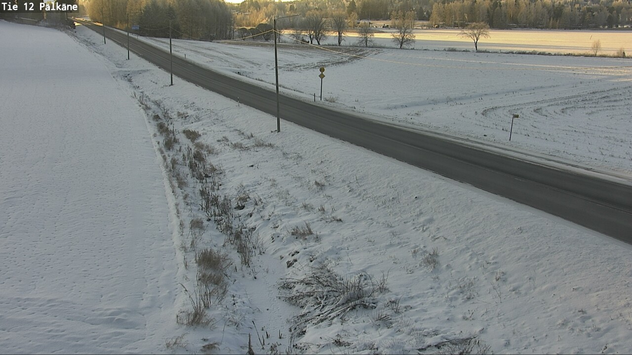 Weather Camera Image Väg 12 Pälkäne, Pälkäne, Pirkanmaa