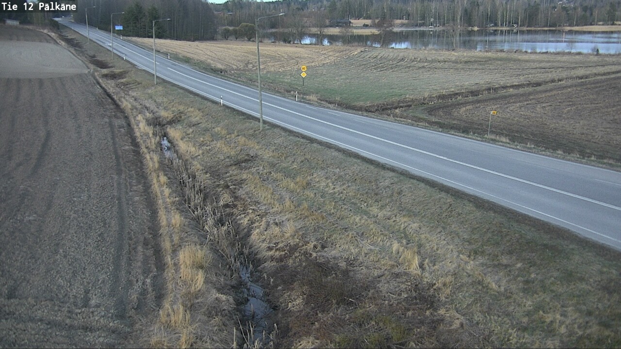 Weather Camera Image Road 12 Pälkäne, Pälkäne, Pirkanmaa