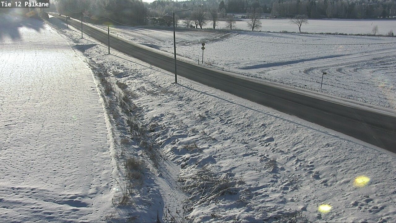 Weather Camera Image Väg 12 Pälkäne, Pälkäne, Pirkanmaa