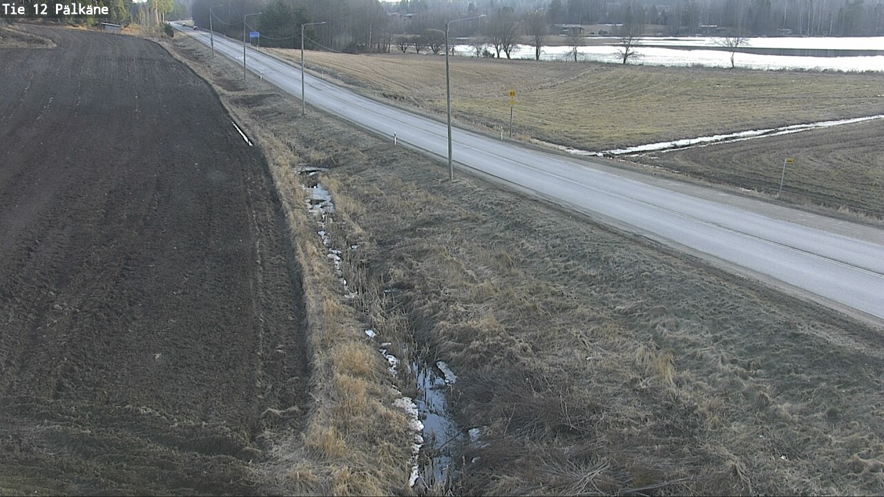 Weather Camera Image Väg 12 Pälkäne, Pälkäne, Pirkanmaa