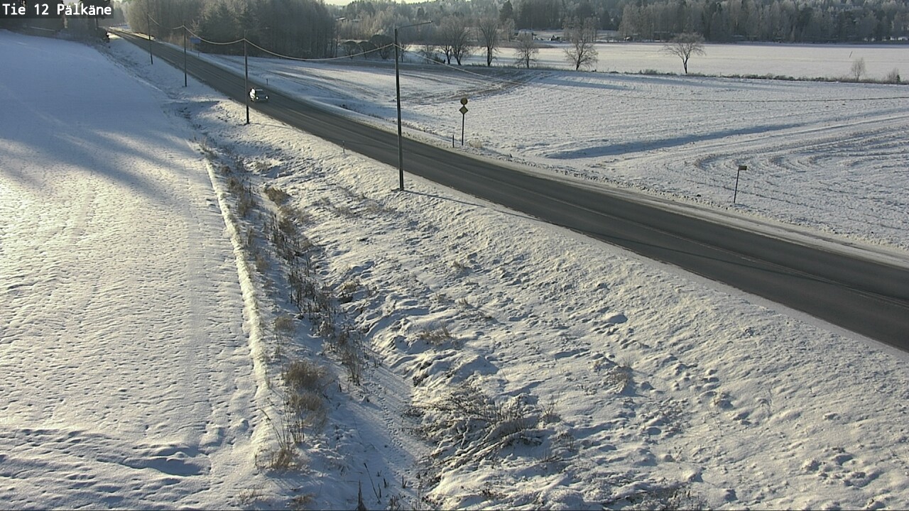 Weather Camera Image Väg 12 Pälkäne, Pälkäne, Pirkanmaa