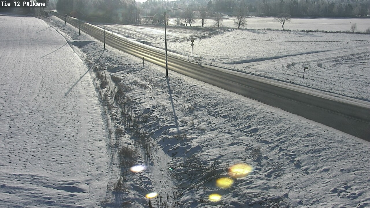 Weather Camera Image Road 12 Pälkäne, Pälkäne, Pirkanmaa