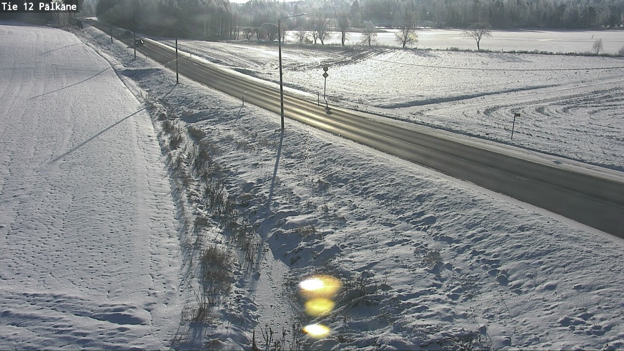 Weather Camera Image Road 12 Pälkäne, Pälkäne, Pirkanmaa