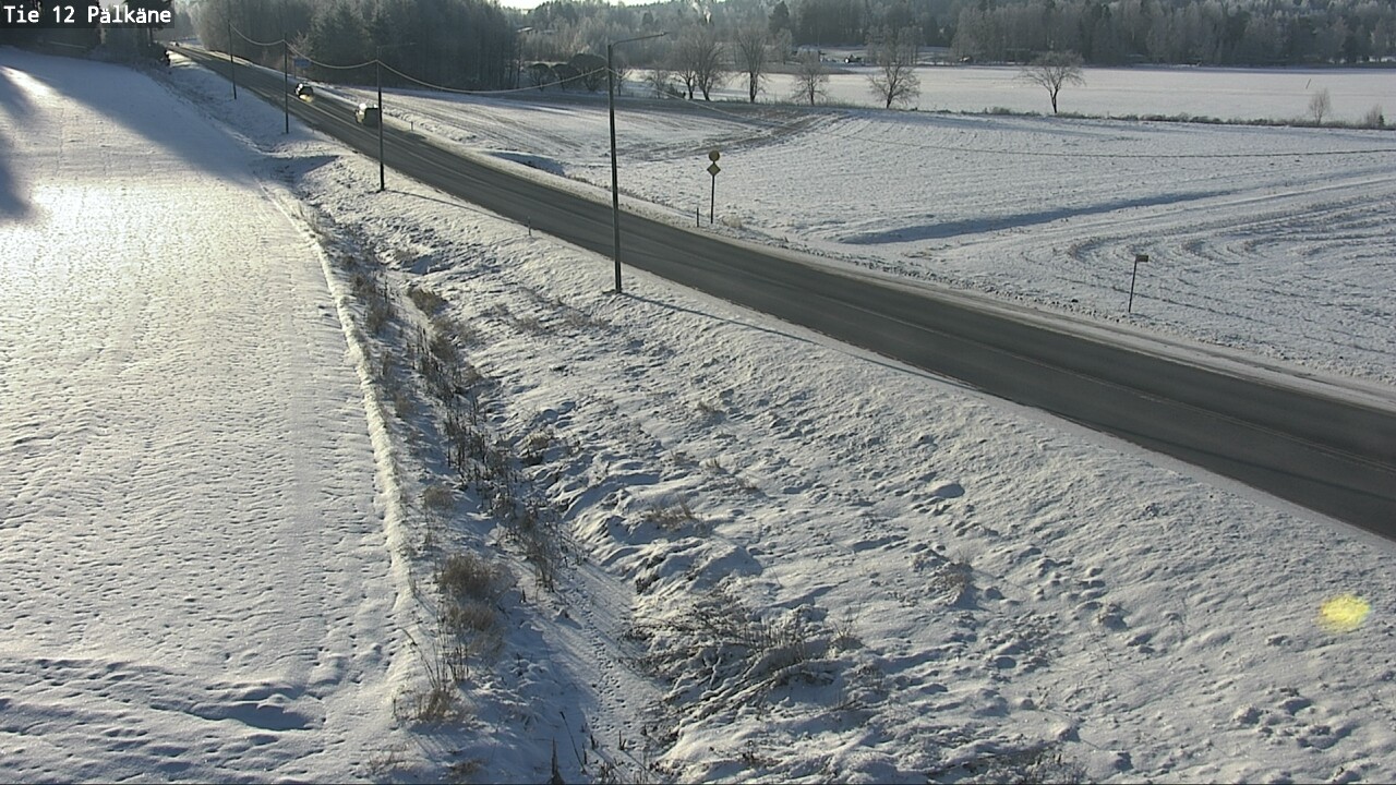 Weather Camera Image Väg 12 Pälkäne, Pälkäne, Pirkanmaa