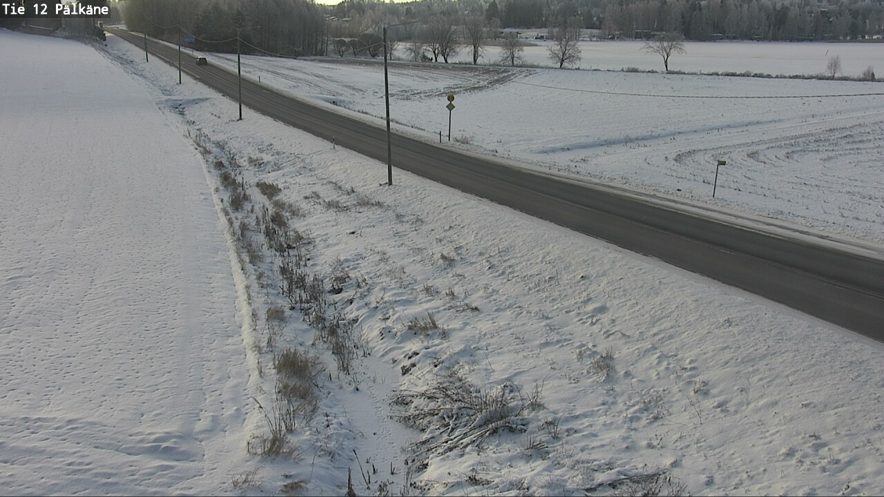 Weather Camera Image Väg 12 Pälkäne, Pälkäne, Pirkanmaa