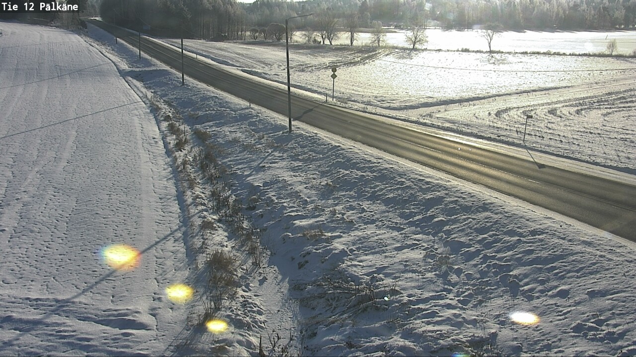 Weather Camera Image Väg 12 Pälkäne, Pälkäne, Pirkanmaa