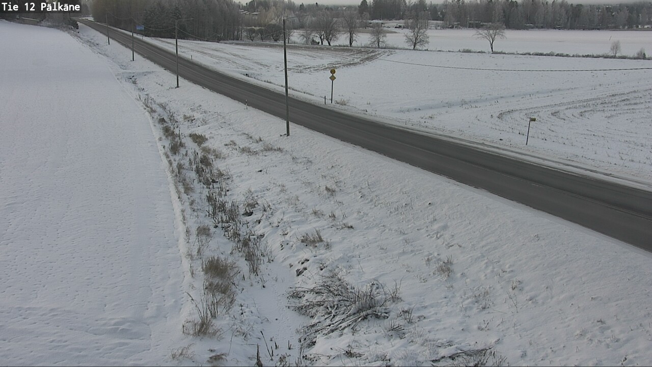 Weather Camera Image Väg 12 Pälkäne, Pälkäne, Pirkanmaa