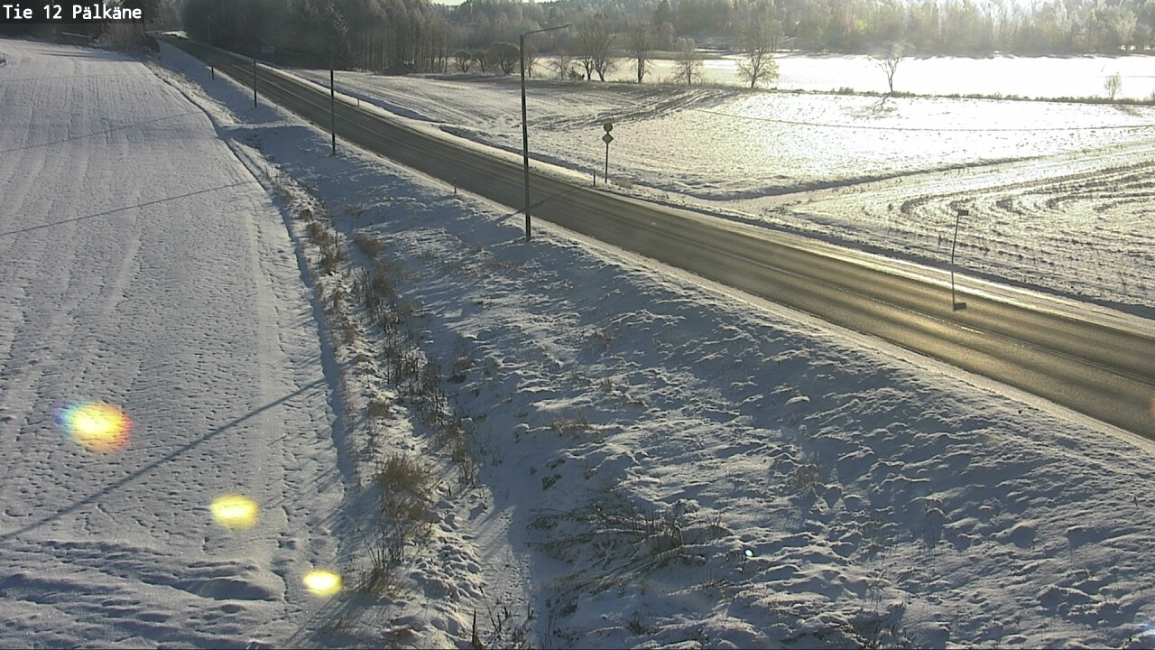 Weather Camera Image Väg 12 Pälkäne, Pälkäne, Pirkanmaa