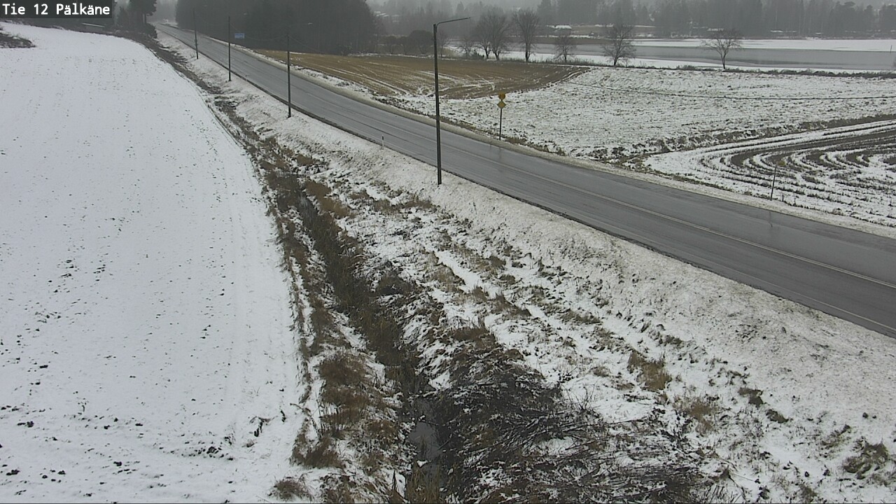 Weather Camera Image Road 12 Pälkäne, Pälkäne, Pirkanmaa