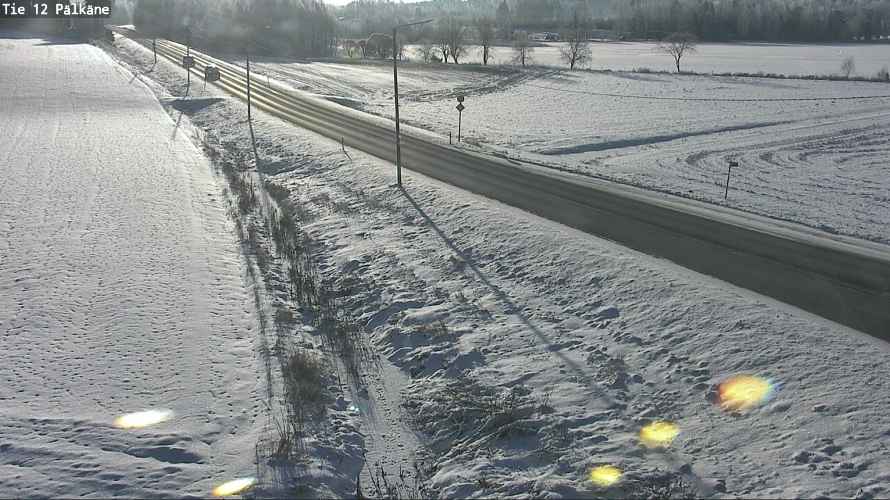 Weather Camera Image Road 12 Pälkäne, Pälkäne, Pirkanmaa