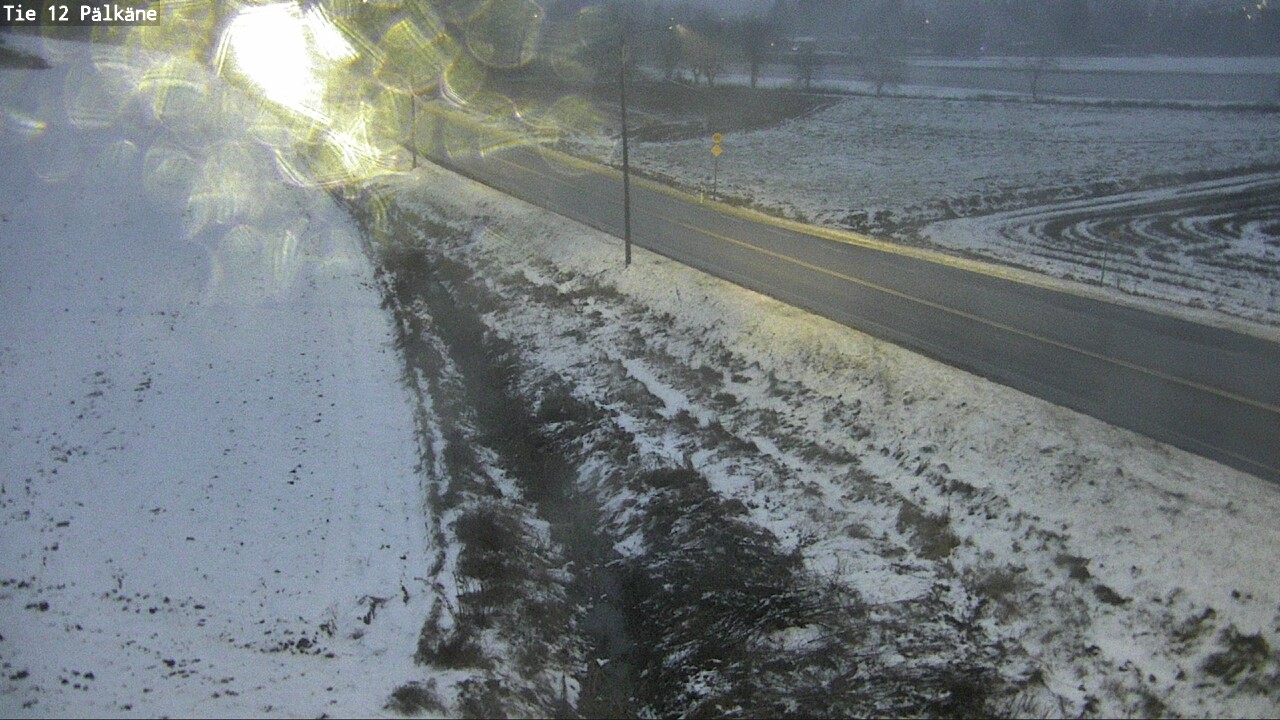Weather Camera Image Road 12 Pälkäne, Pälkäne, Pirkanmaa