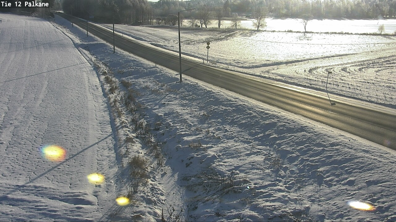 Weather Camera Image Väg 12 Pälkäne, Pälkäne, Pirkanmaa