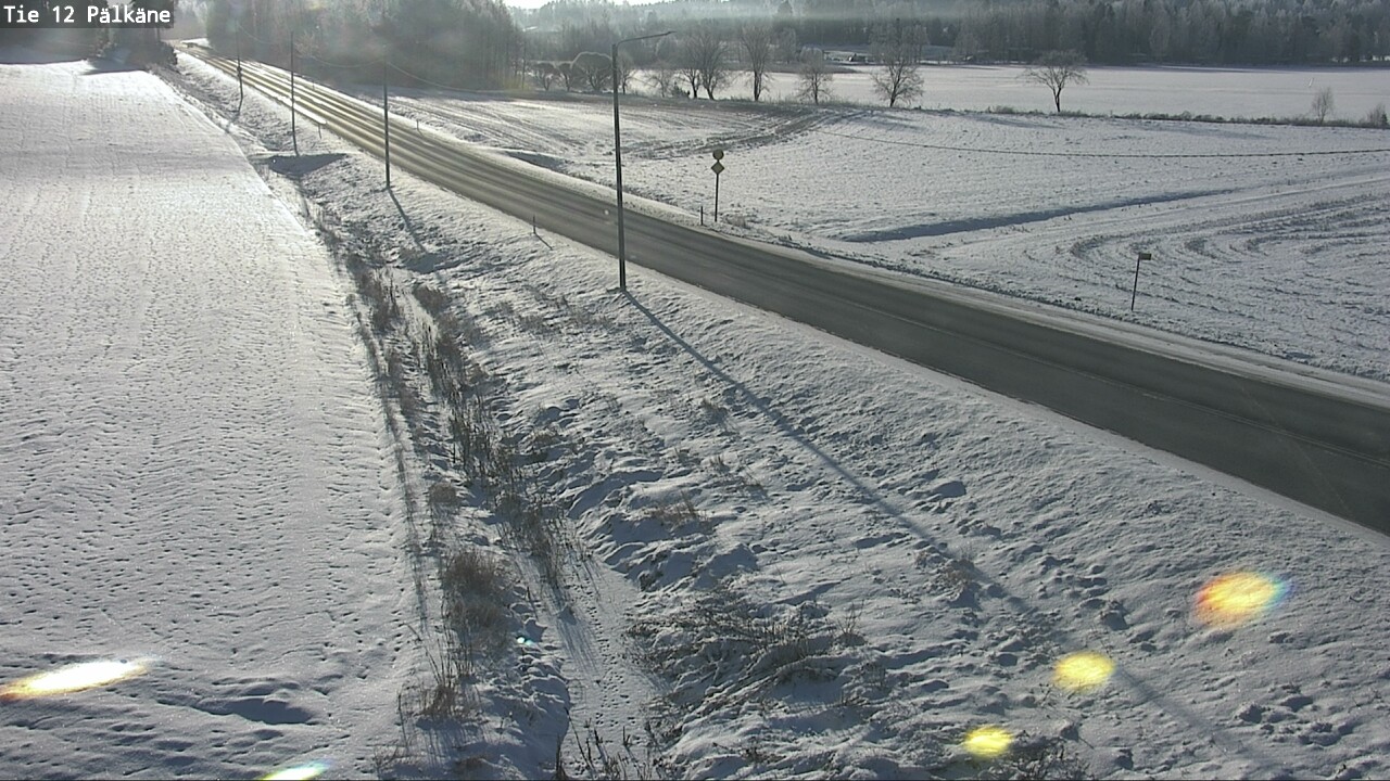 Weather Camera Image Road 12 Pälkäne, Pälkäne, Pirkanmaa